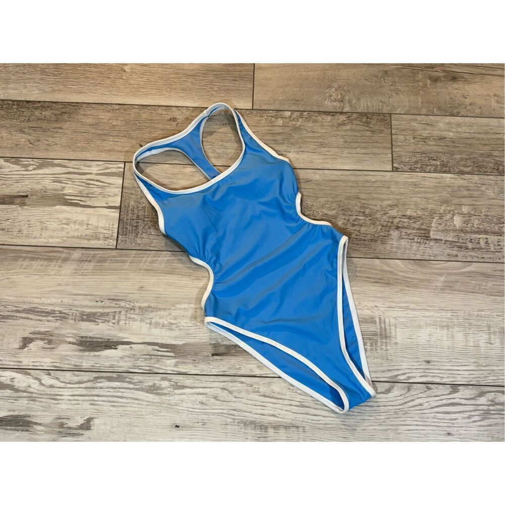 Wild Fable blue one piece swimsuit/bathing suit size XXS